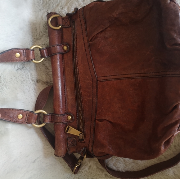 fossil leather crossbody bag - Picture 10 of 14
